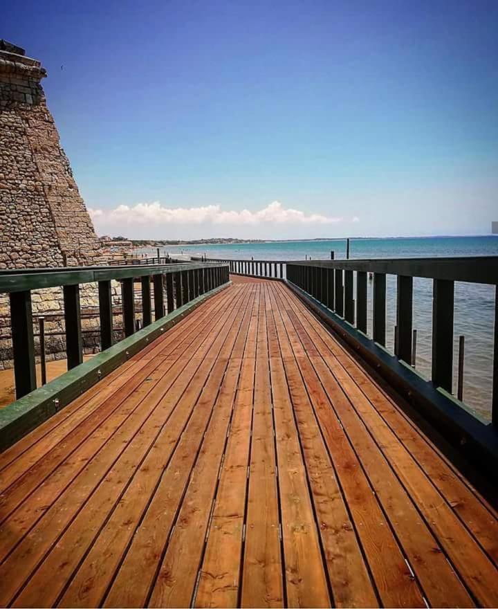 A Pozzallo Vicino Al Mare Villa Eksteriør bilde
